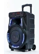 Аккумуляторная акустическая система Bluetooth колонка с микрофоном ZPX ZX-7774 с LED подсветкой/микрофоном и пультом управления Черная - изображение 2