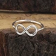 Каблучка “Нескінченність” зі срібла 925 (АРТ. №978) Розмір 21 Dadiverin Jewelry - зображення 3