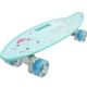 Блакитний пенні борд із малюнком Фламінго та зі світними колесами Penny Board - зображення 1
