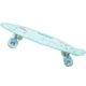 Блакитний пенні борд із малюнком Фламінго та зі світними колесами Penny Board - зображення 9