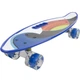 Синій пенні борд з колесами, що світяться, і ручкою в деці Penny Board - зображення 1