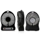 Вентилятор с аккумулятором USB Portable Fan Mini Черный - изображение 2