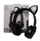 Бездротові навушники Epik ZW-028 Bluetooth 5.0/AUX/MicroSD зі світними котячими вушками для дітей Black - зображення 8