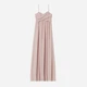 Платье длинное осеннее женское H&M 0608013-8 44 Розовый (СА2000001846322) - изображение 2