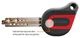 Цилиндр BRISANT ULTION 40T-45, 3 KeyRing - зображення 3