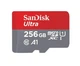 Карта пам'яті SanDisk Ultra microSDXC Ultra 256GB Class 10 UHS-I до 120 МБ/с Без адаптера - изображение 1
