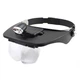 Бінокулярна лупа Magnifier 81001-A LED 1x - 6x - зображення 1