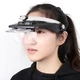 Бінокулярна лупа Magnifier 81001-A LED 1x - 6x - зображення 4