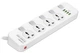 Удлинитель сетевой Ldnio SC4408 4 розеки и 4 USB |2500W, 2m, EU plug, 3.4A|. White - изображение 4