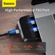 HUB адаптер Baseus Armor Age Type-C Bracket Multifunctional HUB Adapter Space |3USB*3.0, Type-C, 4KHDMI, AUX, - изображение 3
