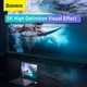 HUB адаптер Baseus Armor Age Type-C Bracket Multifunctional HUB Adapter Space |3USB*3.0, Type-C, 4KHDMI, AUX, - изображение 7