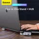 HUB адаптер Baseus Armor Age Type-C Bracket Multifunctional HUB Adapter Space |3USB*3.0, Type-C, 4KHDMI, AUX, - изображение 8