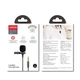 Микрофон петличный JOYROOM Lavalier Microphone JR-LM1 |AUX, 2M|. Black - изображение 8