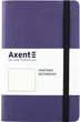 Записная книга Axent Partner Soft 125х195 мм в точку 96 листов Синяя (8310-38-A) - изображение 1