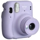 Набор Камера моментальной печати Fujifilm Instax Mini 11 Purple / Чехол прозрачный / Фотобумагой на 20 снимков / Фотоальбом фиолетовый на 64 снимка - изображение 3