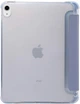 Силіконовий чохол обкладинка Transparent + Pencil Holder BBM1 для iPad 10 2022/2024 10,9"/iPad 11" 2025 (A16) Сіро-Фіолетовий - зображення 10