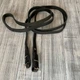 Поводья для лошади Horse Stall кожаные черные 230 см - изображение 3