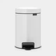 Ведро для мусора Brabantia Pedal Bin Newicon 3 л White 112126 - изображение 1