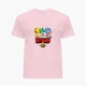 Детская футболка Бравл Старс 3 Персонажа (Brawl Stars 3 Characters) (25186-1027) 104-110 см Хлопок Розовый - изображение 1