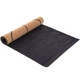 Коврик для фитнеса и йоги пробковый каучуковый Zelart Sport Top Fit 7156-10 2x-слойный 4мм коричневый - изображение 7