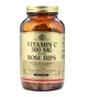 Витамины Солгар Витамин С 1000 мг с шиповником 250 таблеток Solgar Vitamin C with rose hips - изображение 3