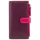 Фиолетовый кожаный кошелёк женский Visconti RB100 PLUM M Bermuda c RFID - изображение 3