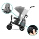 Трехколесный велосипед Kinderkraft Easytwist Platinum Grey - изображение 10