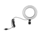 Кольцевая светодиодная лампа USB Ring Fill Light 7325, 16 см, белый свет - изображение 3