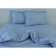Комплект постельного белья Tag Tekstil сатин люкс 100% хлопок евро Light Blue - изображение 2
