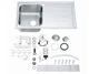 Кухонна мийка GROHE Sink K500 860x500 31571SD0 - зображення 5
