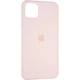 Чохол Fiji Silicone Case Apple iPhone 12 Pro бампер накладка Full Soft Pink Sand - зображення 1