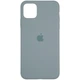 Чехол Fiji Silicone Case для Apple iPhone 12 Pro Max бампер накладка Full Soft Granny Grey - изображение 2