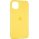 Чехол Fiji Silicone Case для Apple iPhone 11 Pro бампер накладка Full Soft Canary Yellow - изображение 1