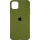 Чехол Fiji Silicone Case для Apple iPhone 12 Pro бампер накладка Full Soft Pinery Green - изображение 2