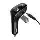 Автомобильный FM-трансмиттер (FM-модулятор) Baseus Streamer F40 AUX Bluetooth 5.0 MP3 c функцией зарядного устройства Dual-USB 3А (CCF40-01) - изображение 5