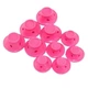 Бигуди Lotisuy Magic Curler набор 10 штук силиконовые Розовый (zx-7306) - зображення 1
