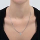 Кулон из серебра с куб. циркониями 859097 - изображение 3