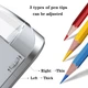 Точилка электрическая для карандашей 6 - 8 мм USB автоматическая TENWIN Черный (8031AR) - изображение 4