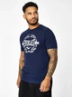 Футболка хлопковая длинная мужская Everlast 596077-18 L Blue - изображение 1