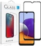 Защитное стекло для смартфона Samsung Galaxy A22/M22 ACCLAB 9H Black (1283126512551) - изображение 1