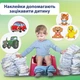 Наклейки для приучения к горшку PiPiStickers 5 шт (Машинки и Звери) - изображение 2