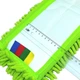 Запаска для швабри євромоп Feniks мікрофібра на тканинній основі 40х10см салатовий - зображення 3