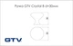 Меблева ручка GTV Crystal B d = 30мм, хром, кристал - зображення 2