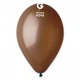 Латексный шар Gemar 10 "26см 048 пастель коричневый 10 штук 0122 - изображение 1