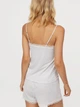 Шорты пижамные H&M 0761410_сер.мел_02 XS Серые (2000000909851) - изображение 2