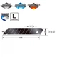 Леза сегментні TAJIMA 18мм, Razar Black Blades, 10 шт. (CB50RB) - зображення 1
