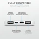 Портативное зарядное устройство Trust Primo 10000 mAh White (23896_TRUST) - изображение 11