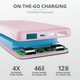 Портативное зарядное устройство Trust Primo 10000 mAh Pink (23897_TRUST) - изображение 14