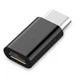 Адаптер Cablexpert USB Type-C - micro USB (M/F), черный (A-USB2-CMmF-01) - изображение 1