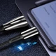 Дата кабель USB 2.0 AM to Type-C 1.0m zinc alloy + led black ColorWay (CW-CBUC035-BK) - изображение 8